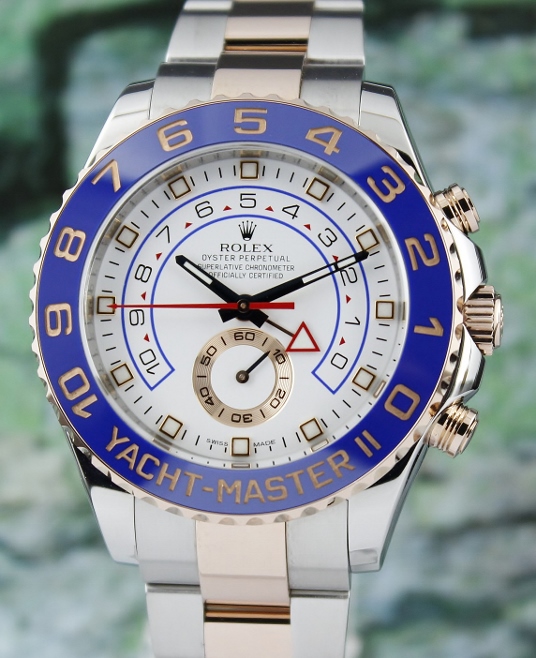 (image for) A ROLEX OYSTER PERPETUAL YACHT MASTER II 18K PINK GOLD 116681 YACHTMASTER 2